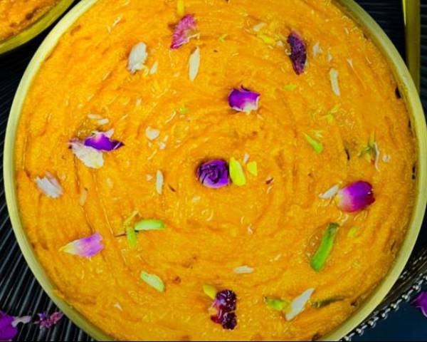 Pumpkin and Almond Halwa