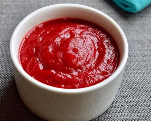 Iron Rich Apple and Beetroot Puree 